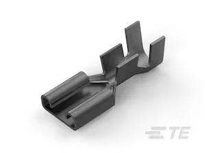 FASTON .250 Flatstifthylsa oisolerad crimp 6.3x0.8mm BF
