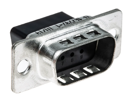 D-Sub Stifthus 9p crimp