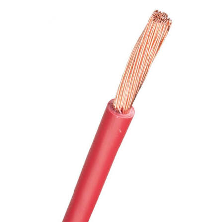 Kopplingskabel RK 1.5 RÖD H07V2-K 90C R100 (x2)