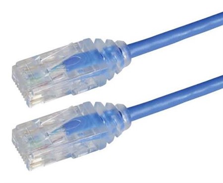 Patchkabel RJ45 0.9m CAT6 U/UTP Blå