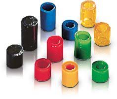 Mellanlägg rund L 4,5mm röd