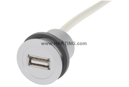 har-port USB 2.0 A-A 1m kabel