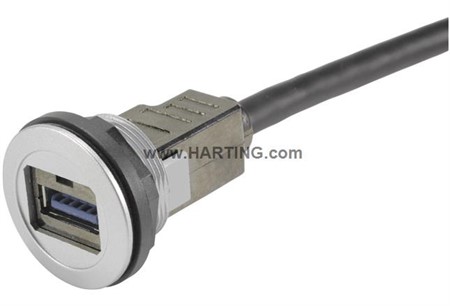 har-port USB 3.0 A-A 1m kabel