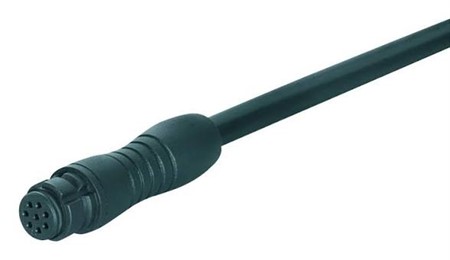 Snap-In Kabeluttag 8x0.25mm² PUR 2M IP67