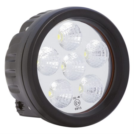 LED-backlampa Rund 18W 6LED inkl fäste