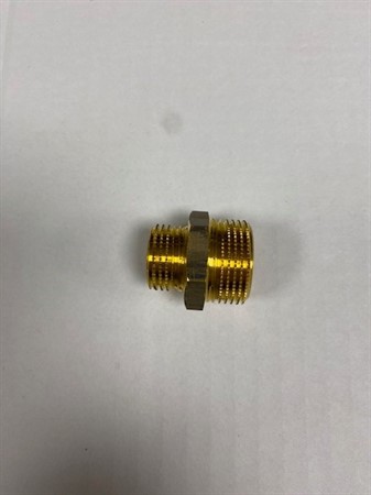 Sexkantsnippel R20/R15 (3/4&quot;-1/2&quot;)