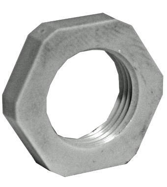 Kontramutter PG9 ljusgrå polyamid