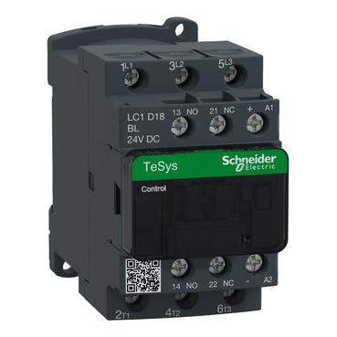 Kontaktor 3NO 18A 24VDC LC1D18BL